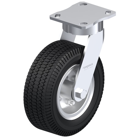 Swivel Caster, 8 1/2 in Closed-Cell PU MPN:P25S-UFM080WB-14