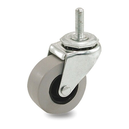 Castr, Swivl Stem, Gray TPR Rubber, 120 lb. MPN:P5S-RP030G-ST3