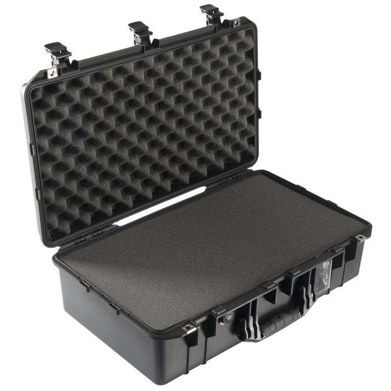 Pelican Air Protector Case, 24 13/16in x 15 1/2in x 8 1/4in, Black MPN:015550-0000-110