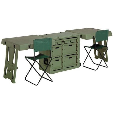 Field Desk, Dbl, 30.7Lx21Wx28.5D, OD Green MPN:472-FLD-DESK-DD