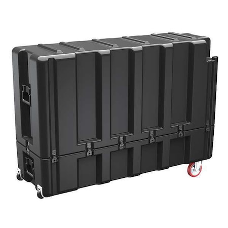 ProtectiveCase, 57inL, 18.875inW, Black MPN:SINGLE LID CASE