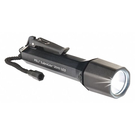 Black LED Flashlight, Alkaline C, 161lm MPN:2010C