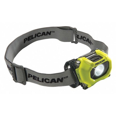 LED Headlamp, 72/34 lm Output, Yellow MPN:2755C