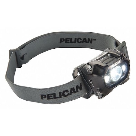PELICAN 42 Low/204 High Lumens, Black Headlamp MPN:2760C