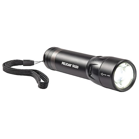 Handheld Flashlight, Aluminum, Black, 586lm MPN:5020