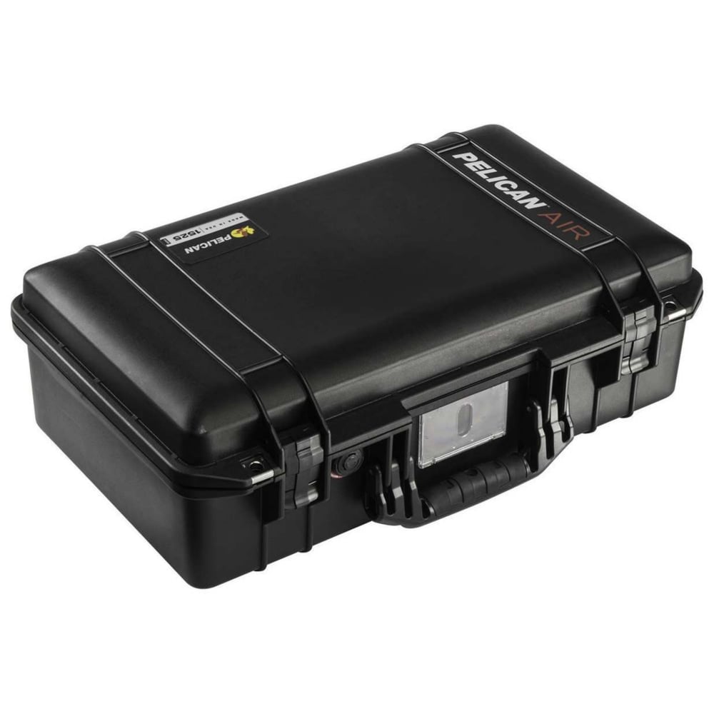 Pelican Air Protector Case With Pick N Pluck Foam, 7 1/2inH x 22inW x 14inD, Black MPN:015250-0000-110