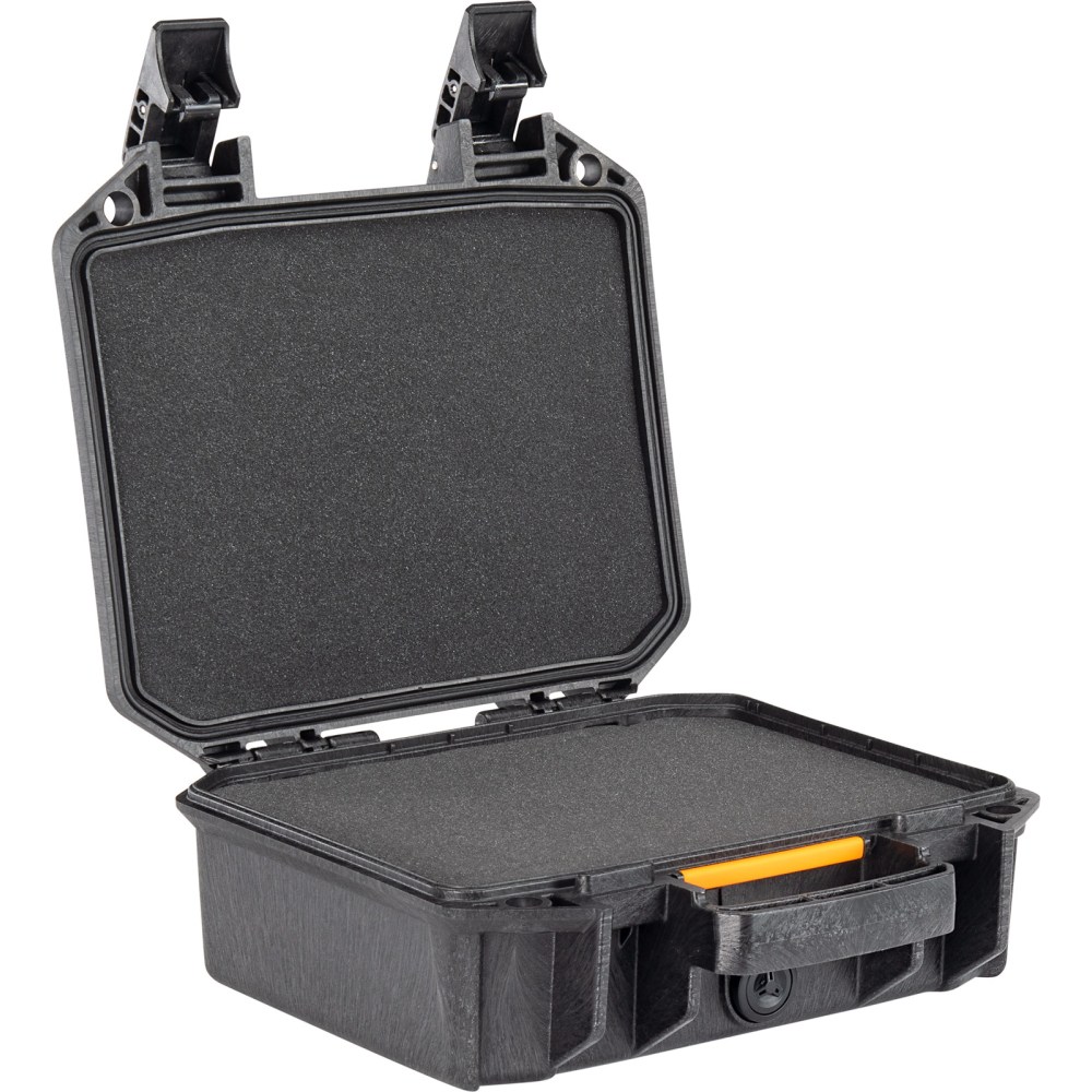 Pelican Polyethylene V100C Vault Equipment Case, 12-5/16inH x 12-1/16inW x 5-3/16inD, Black MPN:VCV100-0020-BLK