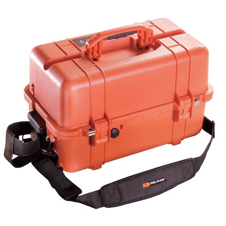 EMS Case, Polypropylene, 20 3/4 in L, 12 3/4 in W, Orange MPN:1460-005-150
