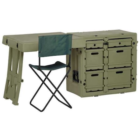 Admin Desk, 30.8Lx21Wx28.5D, OD Green MPN:472-ADMIN-DESK