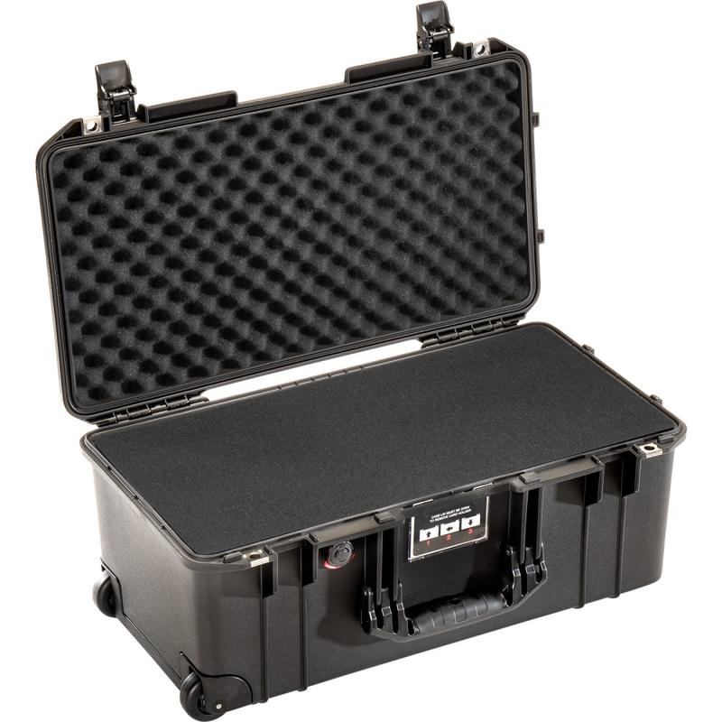 Pelican Air 1556 Case, 23-7/16inH x 13-9/16inW x 10-5/8inD, Black MPN:1556AIR