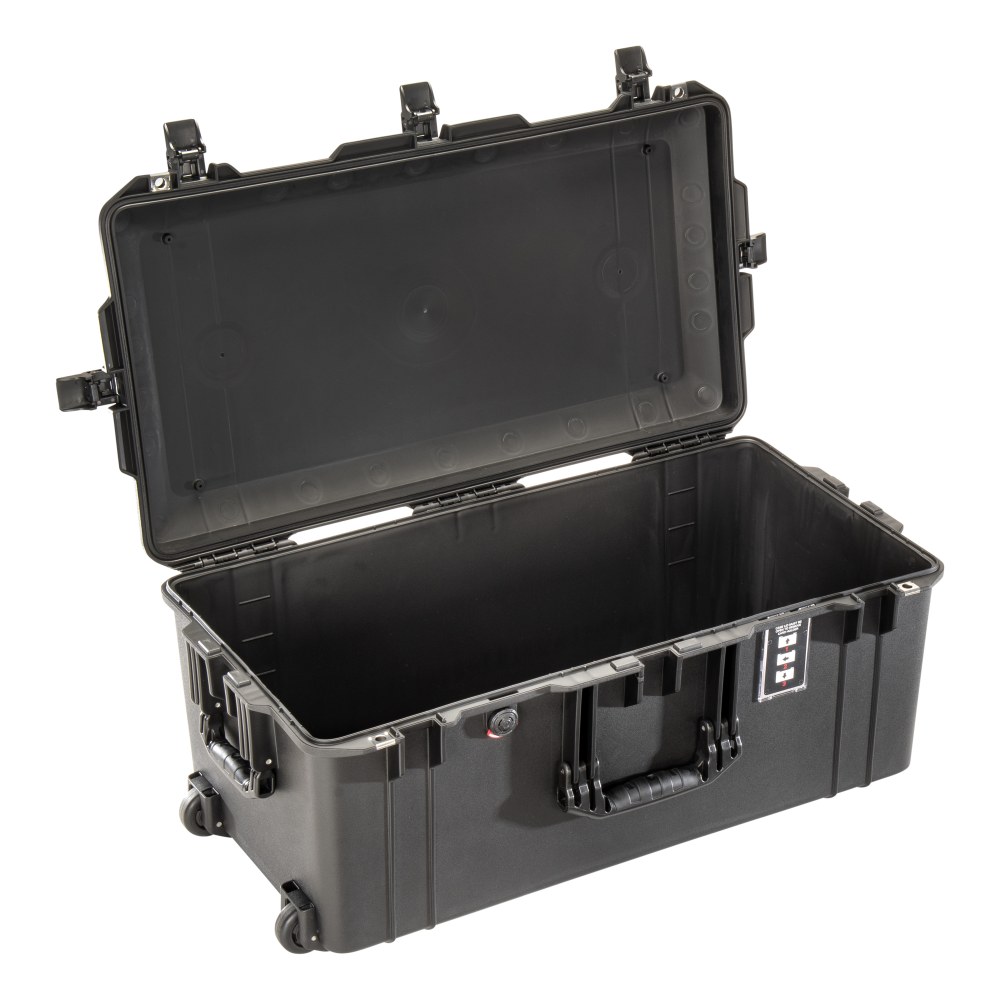 Pelican Air 1626 Case, 31-1/8in x 17-1/16in x 13-3/8in, Black MPN:1626AIRNF