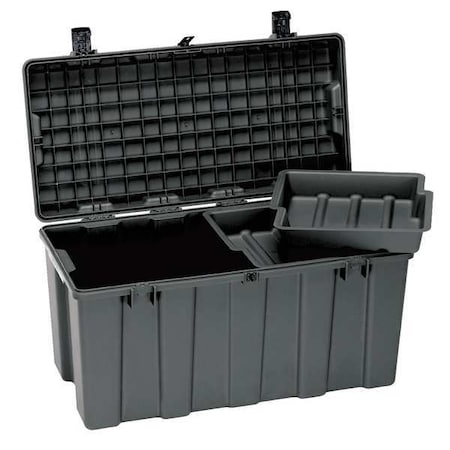 Stackable Storage Trunk W/ Lid, 38.2 gal, 18-1/2 in L x 36-1/4 in W x 19-5/8 in H, Green MPN:iMTRLK