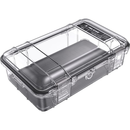 Pelican M60 Case, 9.3x6x3.2, Black/Clear MPN:M60