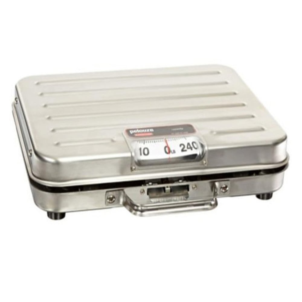 Rubbermaid Pelouze Mechanical Receiving Scale, Silver MPN:FGP250SS