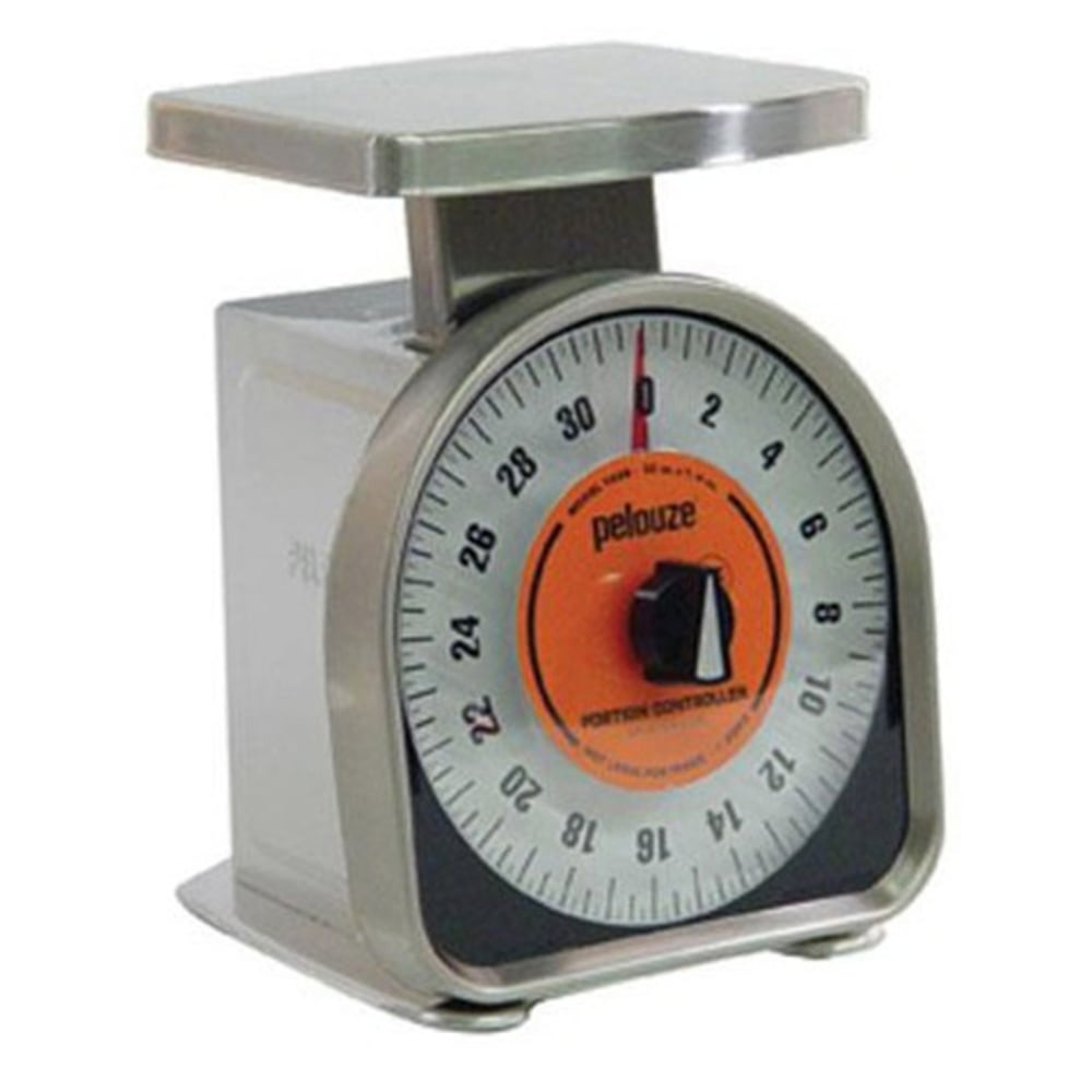 Rubbermaid Pelouze Mechanical Receiving Scale, Ounce, Silver MPN:FGY32R