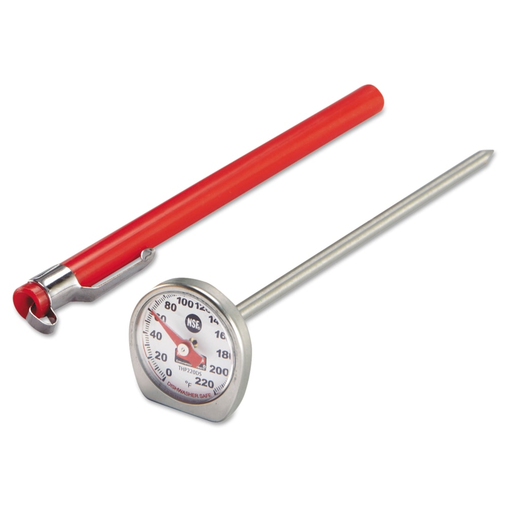 Rubbermaid Commercial Pelouze Industrial-Grade Analog Pocket Thermometer MPN:FGTHP220DS