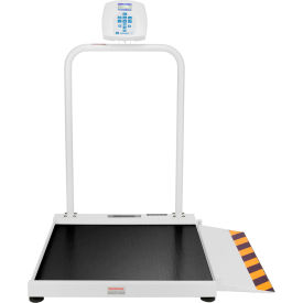 Health O Meter 2500KL Digital Wheelchair Ramp Scale 1000lb x 0.2lb/454 x 0.1kg Portable 2500KL