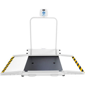 Health O Meter® Digital Wheelchair Scale with Dual Ramps 1000 lb. Cap. 77-1/4