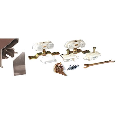 Sliding Door Sidewall Mount Track Kit, 72