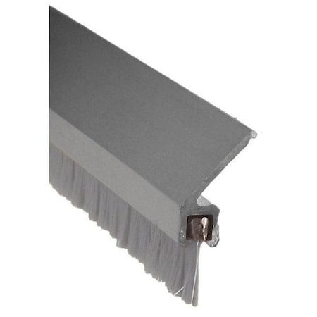 Door Frame Weatherstrip, Brush, 7ft L, Gray MPN:45041CNB84