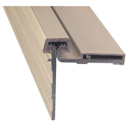 Piano Hinge, Bronze, Half Surface Mounting, 2 in Leaf W x 11/16 in Leaf H, Clear Anodized MPN:CHS95HD1
