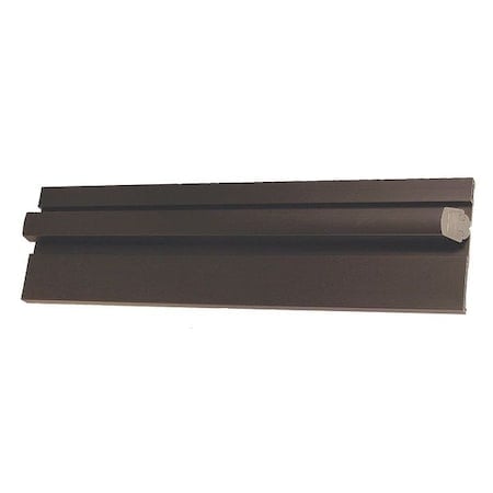 Piano Hinge, Aluminum, Full Surface Center Pivot Mounting, 1 1/4 in Leaf W x 83 in Leaf H MPN:DFS83CP-HT-LH