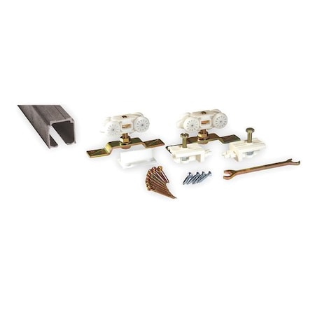 Sliding Door Track, Alum., 72