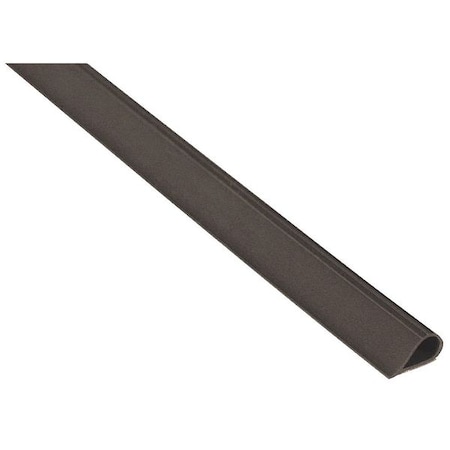 Smoke Seal, TPE, Dark Brown, 17 ft L MPN:PK 55 D X 17'