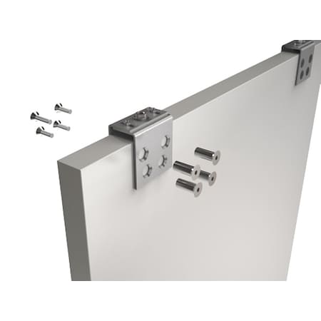 Track and Hanger Kit, Top, 6 ft L MPN:TBS250A-SW/6