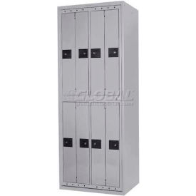 Penco® 8 Door Hanging Garment Locker Combo Lock 30-19/32