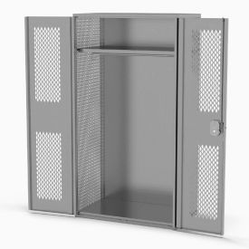 Penco® Patriot Framed TA-50 Locker Perforated Door Expanded Sides 36