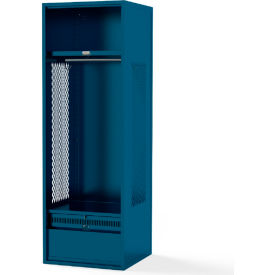 Penco® Framed Vented Stadium Locker w/ Shelf & Footlocker 24