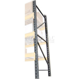 Penco Double Slotted Pallet Rack Upright - 42