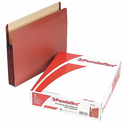 Expand File Folder Red Fiber/Manila PK5 MPN:PFX85545