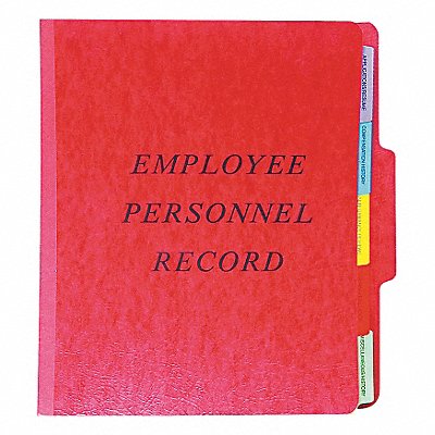Employee/Personnel File Folder Red MPN:PFXSER1ER