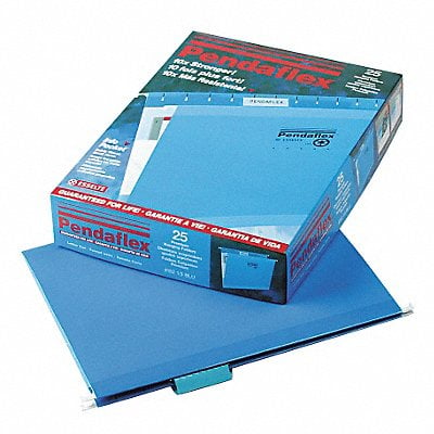 Hanging File Folders Blue PK25 MPN:PFX415215BLU