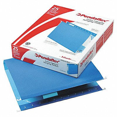 Box Hanging File Folders Blue PK25 MPN:PFX4152X2BLU Box Hanging File Folders Blue PK25 MPN:PFX4152X2BLU