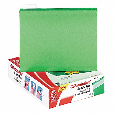 Hanging File Folders Bright Green PK25 MPN:PFX42626 Hanging File Folders Bright Green PK25 MPN:PFX42626