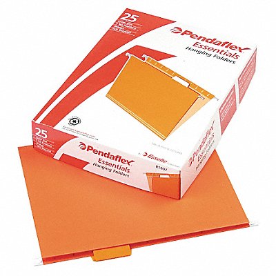 Hanging File Folders Orange PK25 MPN:PFX81607 Hanging File Folders Orange PK25 MPN:PFX81607