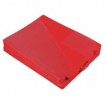 Outguides Preprinted Tabs Red PK50 MPN:PFX13541