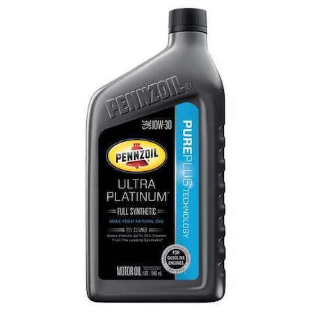 Engine Oil, 10W-30, Synthetic, Ultra Platinum, 1 Qt. MPN:550022687