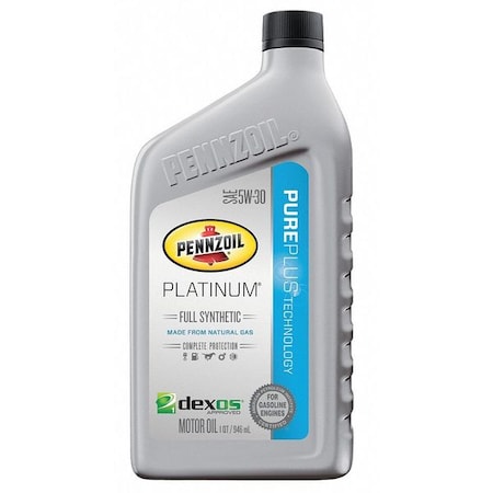 Engine Oil, 5W-30, Synthetic, Platinum, 1 Qt. MPN:550022689