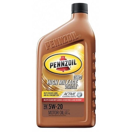 Engine Oil, 5W-20, 1 Qt., Hi Mileage MPN:550022818