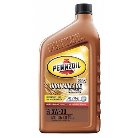Engine Oil, 5W-30, 1 Qt., Hi Mileage MPN:550022838