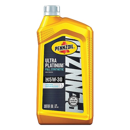 Engine Oil, 5W-30, Synthetic, Ultra Platinum, 1 Qt. MPN:550040865