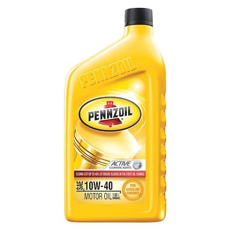 Engine Oil, 10W-40, Conventional, 1 Qt. MPN:PENZ1040
