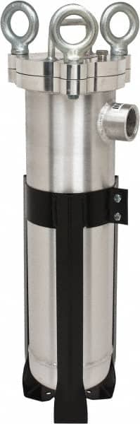 1-1/4 Inch, Aluminum, Bag Filter Housing MPN:156570