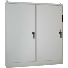 Hoffman A72XM7818FTCLPG Heavy Duty Fs Disc. Encl W/O Panel 2 Door 72.12X78.50X18.12 Gray A72XM7818FTCLPG