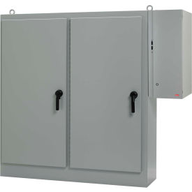 Hoffman A84XD3EW18FTCLP Sequestr™ External Disc. Pkg 3 Door W/O Panel 84.12X118.75X18.12 A84XD3EW18FTCLP