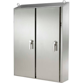 Hoffman WS74XM7518SS Watershed™ Free Standing Disconnect Encl Type 4X 74.00X75.00X18.00 WS74XM7518SS